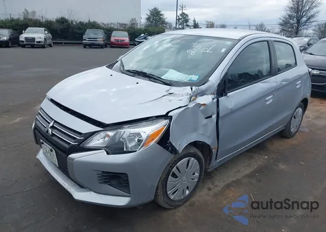 2024 Mitsubishi Mirage Es/Le z USA, uszkodzony, nr VIN ML32AUHJ7RH025151